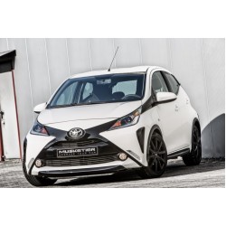 Εμπρόσθιο σπόιλερ "black look" Μusketier για Toyota Aygo II (AB40)